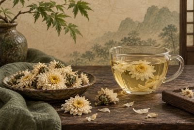 Huang Shan Gongju chrysanthemum infusion