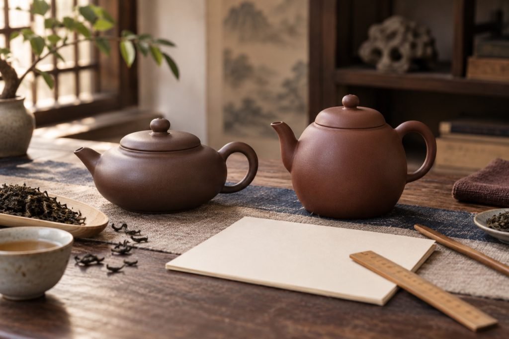 Editorial illustration: How to choose a Yixing teapot: questions to ask before buying