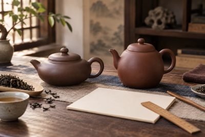 Editorial illustration: How to choose a Yixing teapot: questions to ask before buying