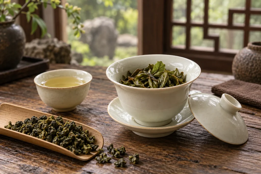 Tie Guan Yin Iron Goddess Oolong Tea