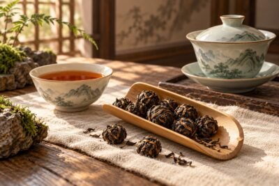 Fengqing Dragon Pearl Black Tea