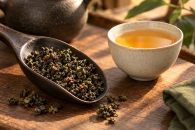 Superfine Taiwan Moderately-Roasted Dong Ding Oolong Tea