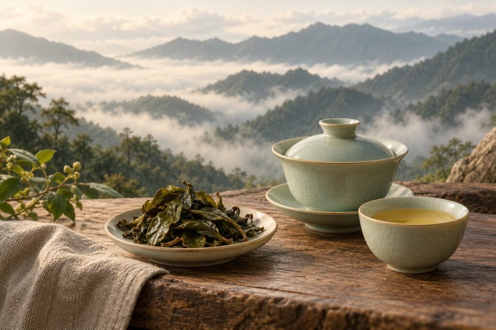 Nonpareil Taiwan DaYuLing High Mountain Cha Wang Oolong Tea
