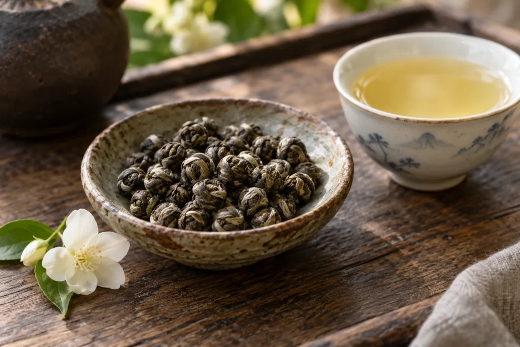 Jasmine Dragon Pearls Green Tea